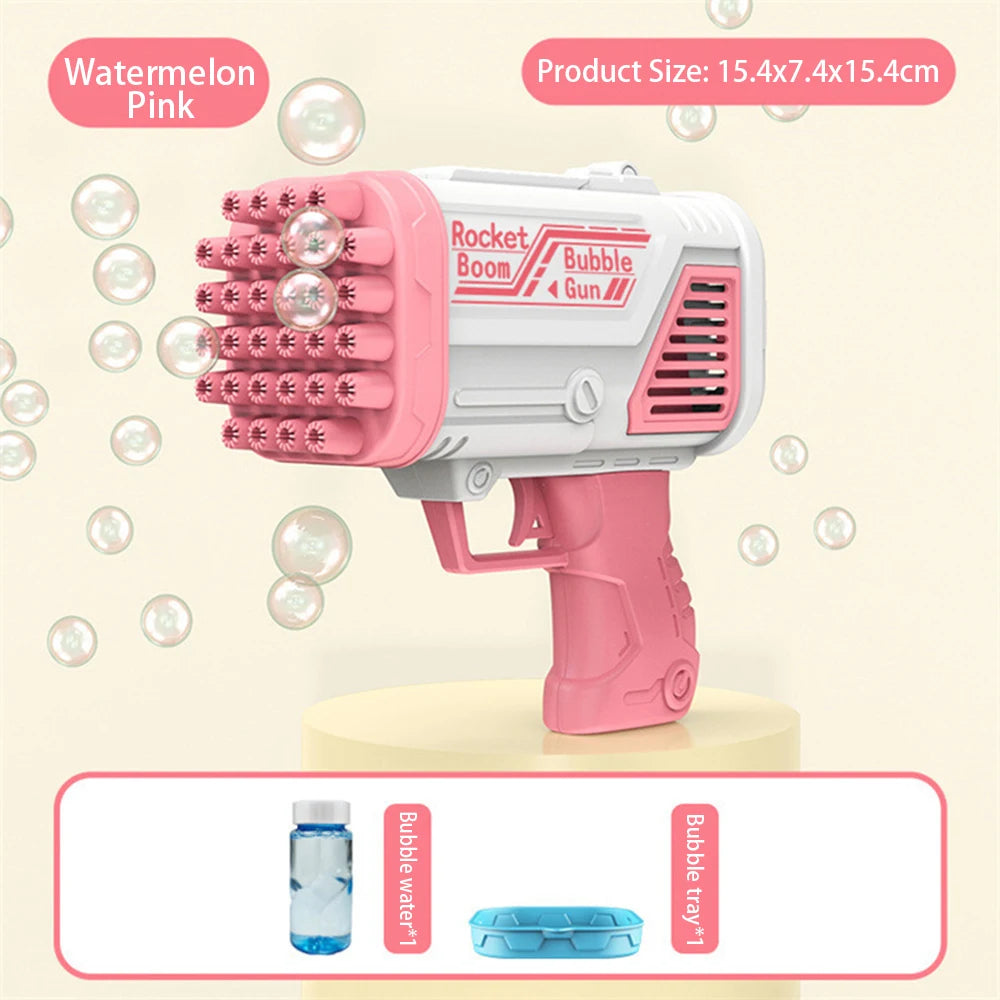 Electric Bubble Gun Super Bubble Blaster