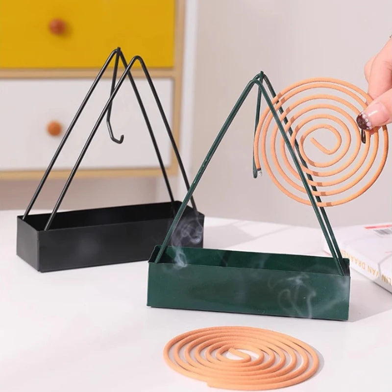 Metal Mosquito Coil & Incense Holder