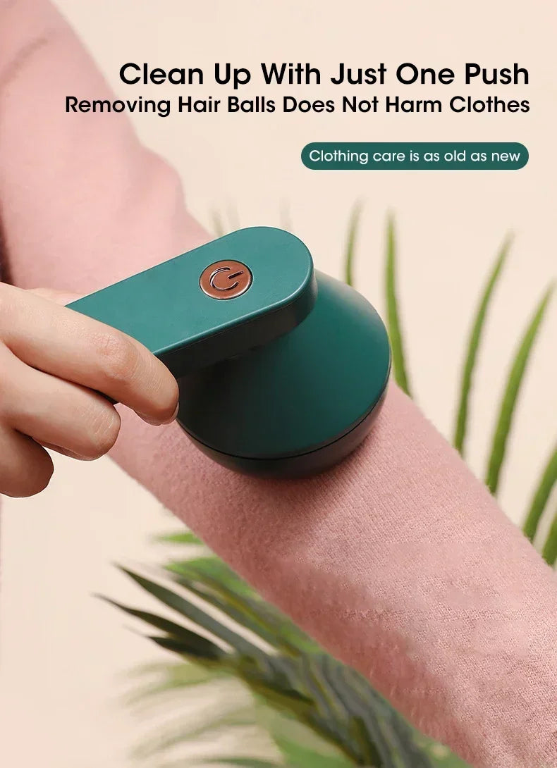 Rechargeable Electric Lint Remover & Fabric Shaver Portable Fuzz Remover for Clothes