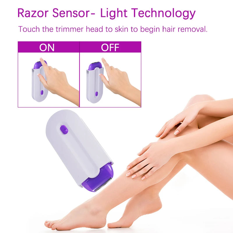 Electric Hair Removal Device Women Painless Hair Remover Machine