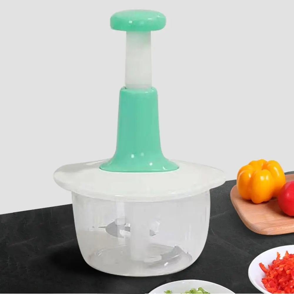 Plastic Garlic Mincing Machine Easy Manual Crusher & Chopper