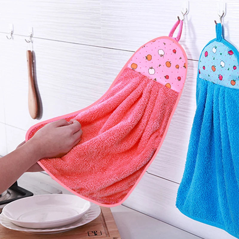 Super Soft Hanging Microfiber Kitchen & Hand Towel