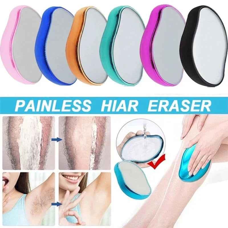 Crystal Hair Eraser  Painless Reusable Body Hair Removal