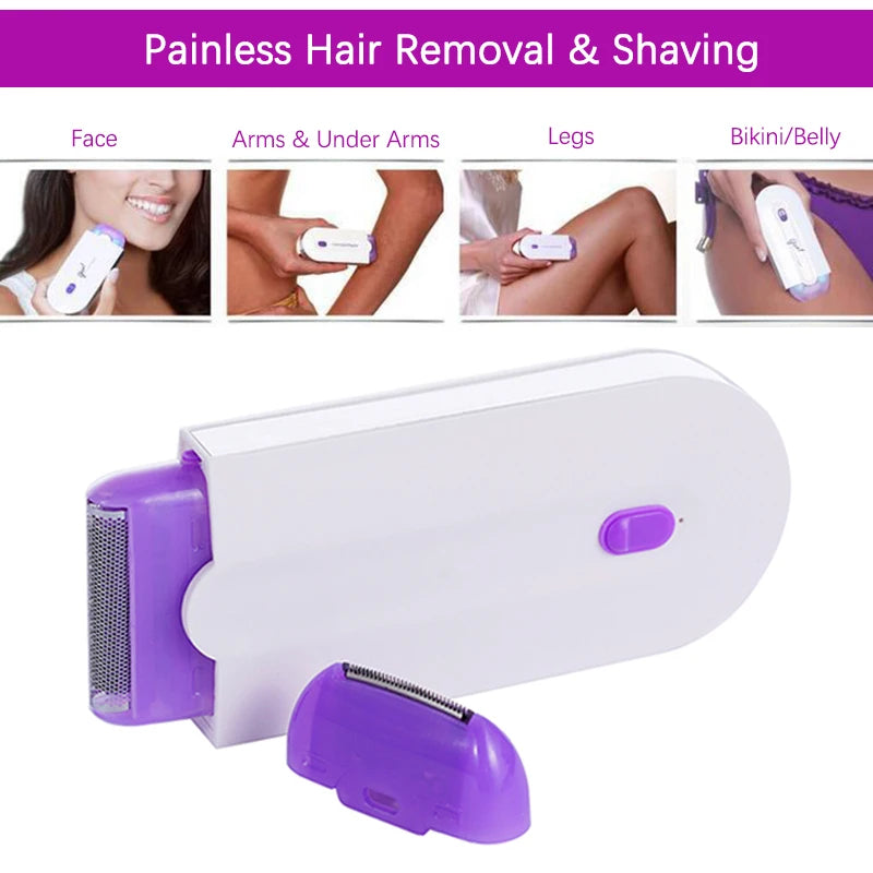 Electric Hair Removal Device Women Painless Hair Remover Machine