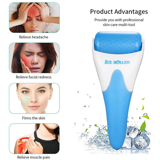 Face Roller Cool Ice Roller Massager Skin Lifting