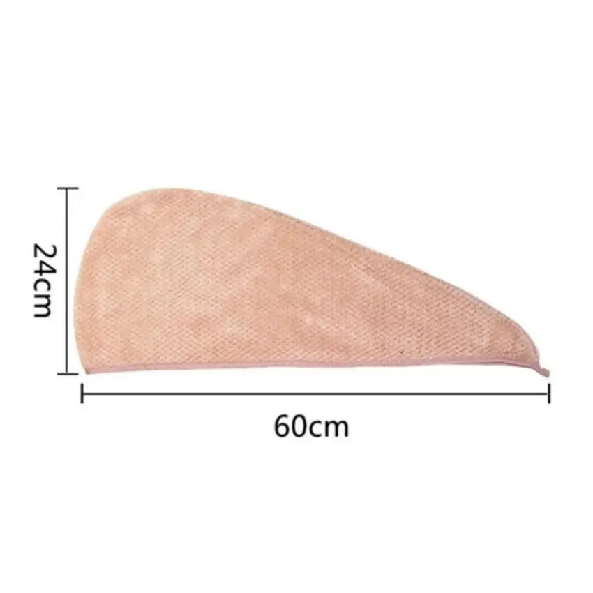 Hot Magic Microfiber Hair Drying Towel Wrap