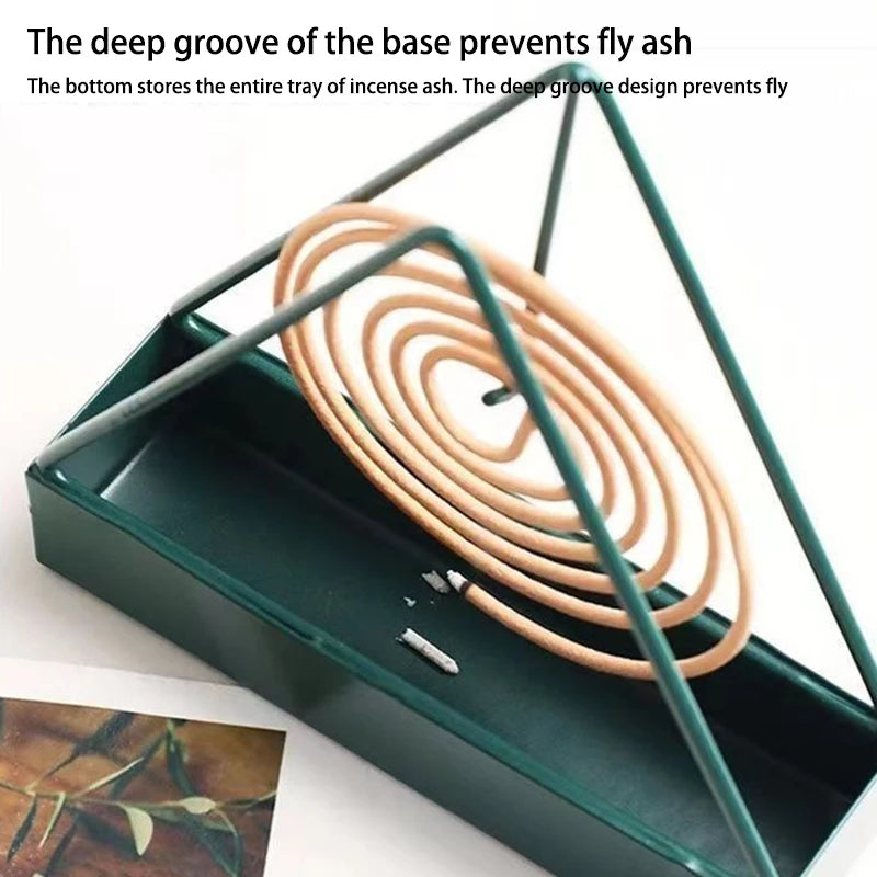 Metal Mosquito Coil & Incense Holder