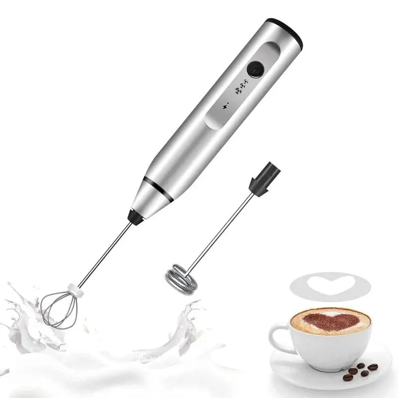 Coffee Maker Whisk Mixer for Cappuccino and Cream Foam