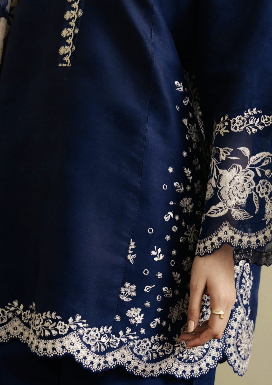 ZARA SHAJAHAN dhanak embroidered luxury unstitched 3pc